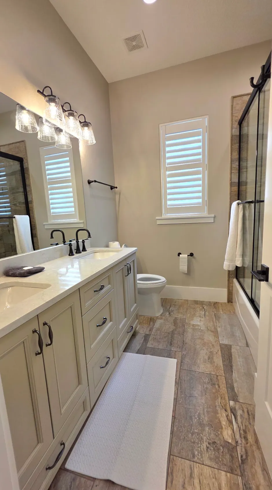 Clean bathroom vanity after house cleaning in Ocala FL