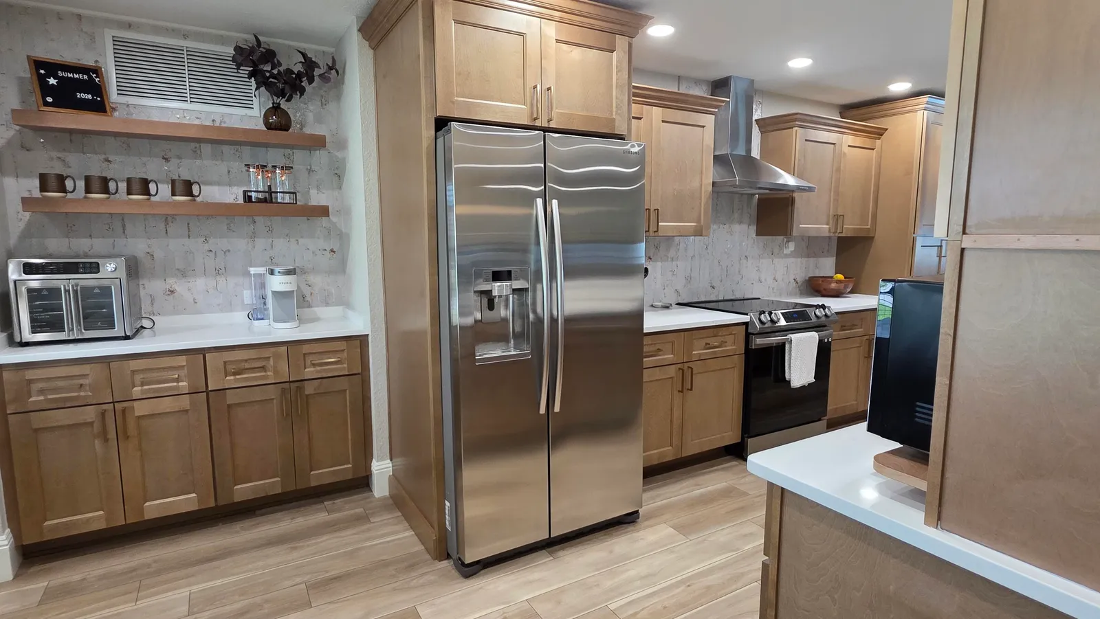 Kitchen kept spotless on a recurring cleaning plan